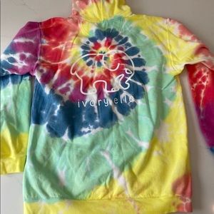 Ivory Ella Tie Dye Hoodie